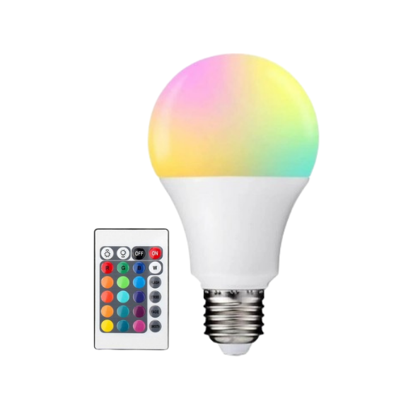 10W Ampul Dim Edilebilir - RGB