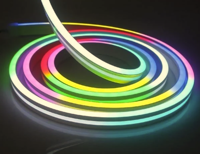 Pixel IC Neon Led 12V 6x12mm 2,5/cm Kes. PVC 5 Metre