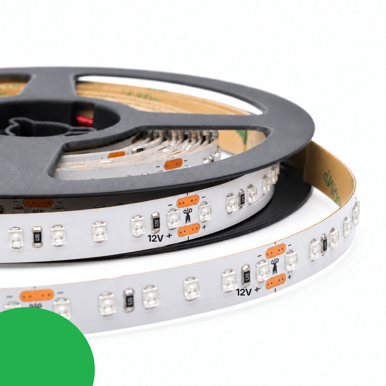 Şerit Led İç Mekan IP20 12V 2835 M/60-Yeşil