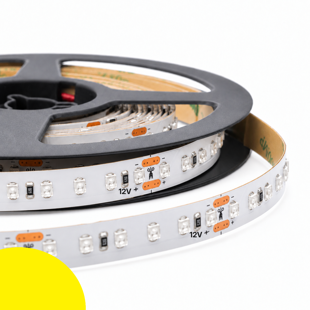 Şerit Led İç Mekan IP20 12V 2835 M/60-Sarı