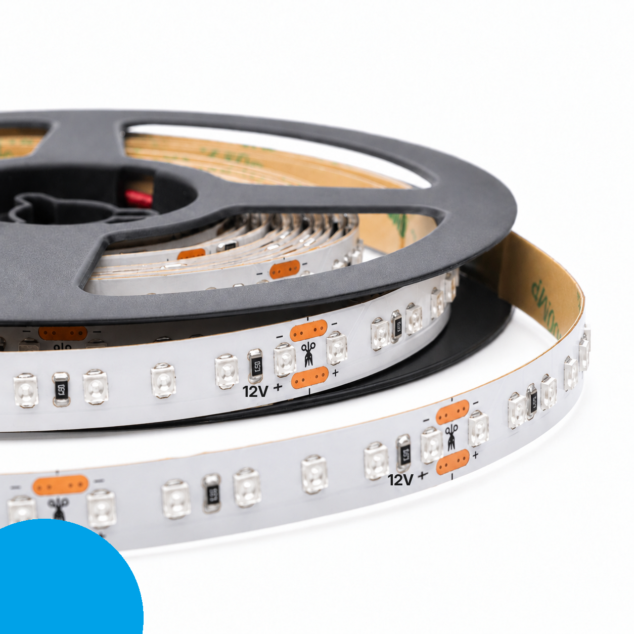 Şerit Led İç Mekan IP20 12V 4040 M/60-Mavi
