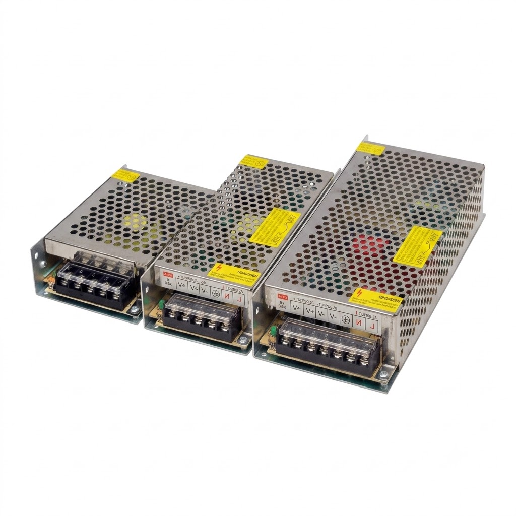 Trafo Kalın Kasa 12V IP20-200W 16,5 Amper