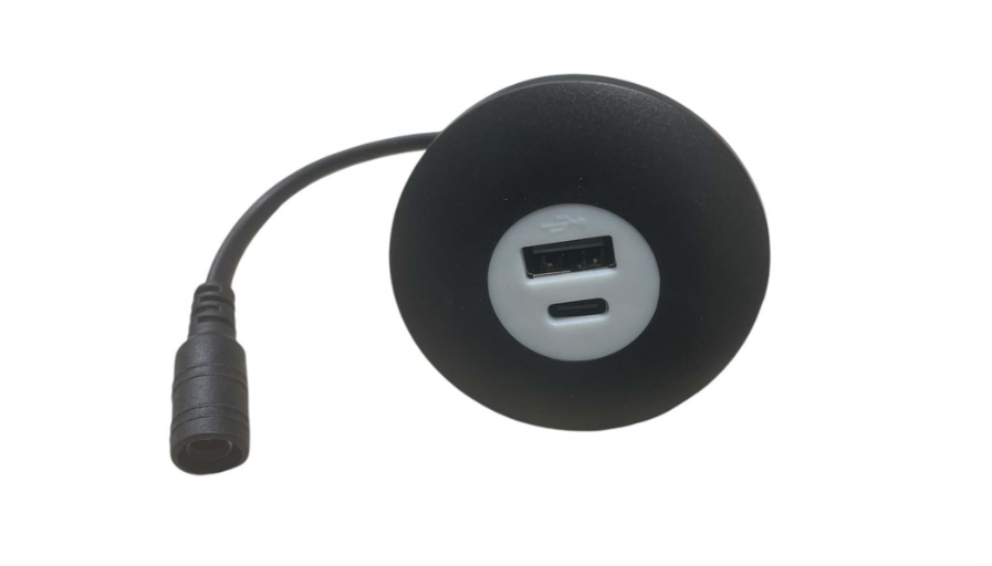 Şarjlık 12V USB+TYPE-C