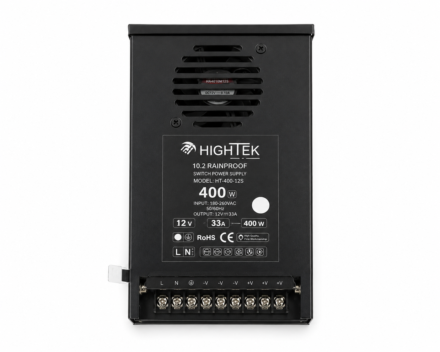 Trafo Yağmur Koruma 12V IP45-400W 33,3 Amper Termal Silikonlu